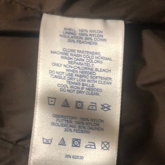 Lands' End Jackets & Coats Lands End Down Jacket Small Brown Poshmark